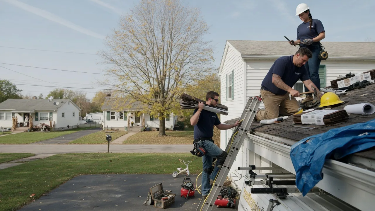Local Roofing Contractors in Elmwood, IL near me